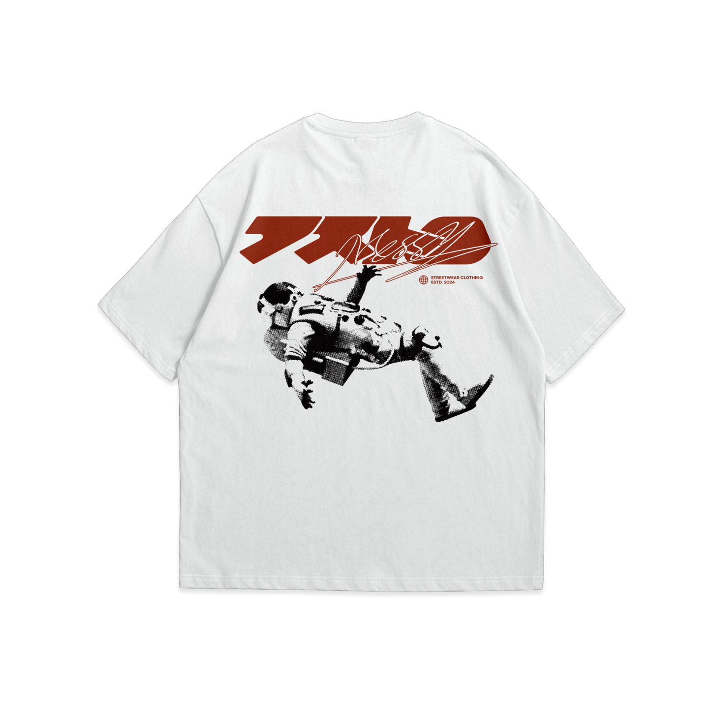WHITE ASTRONAUT TEE