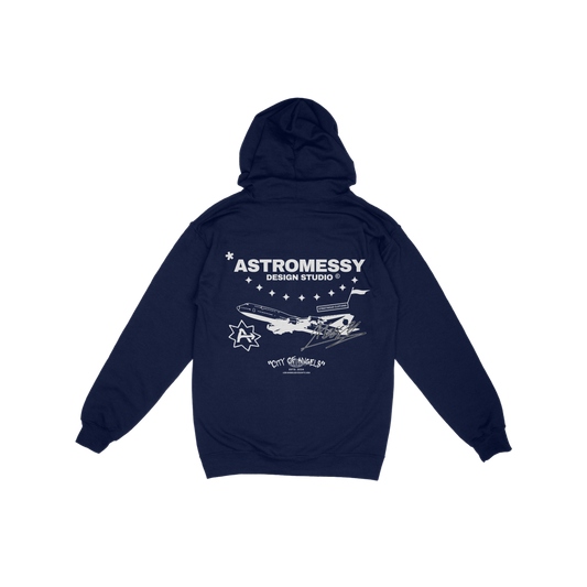 ASTROMESSY STUDIO ZIP HOODIE