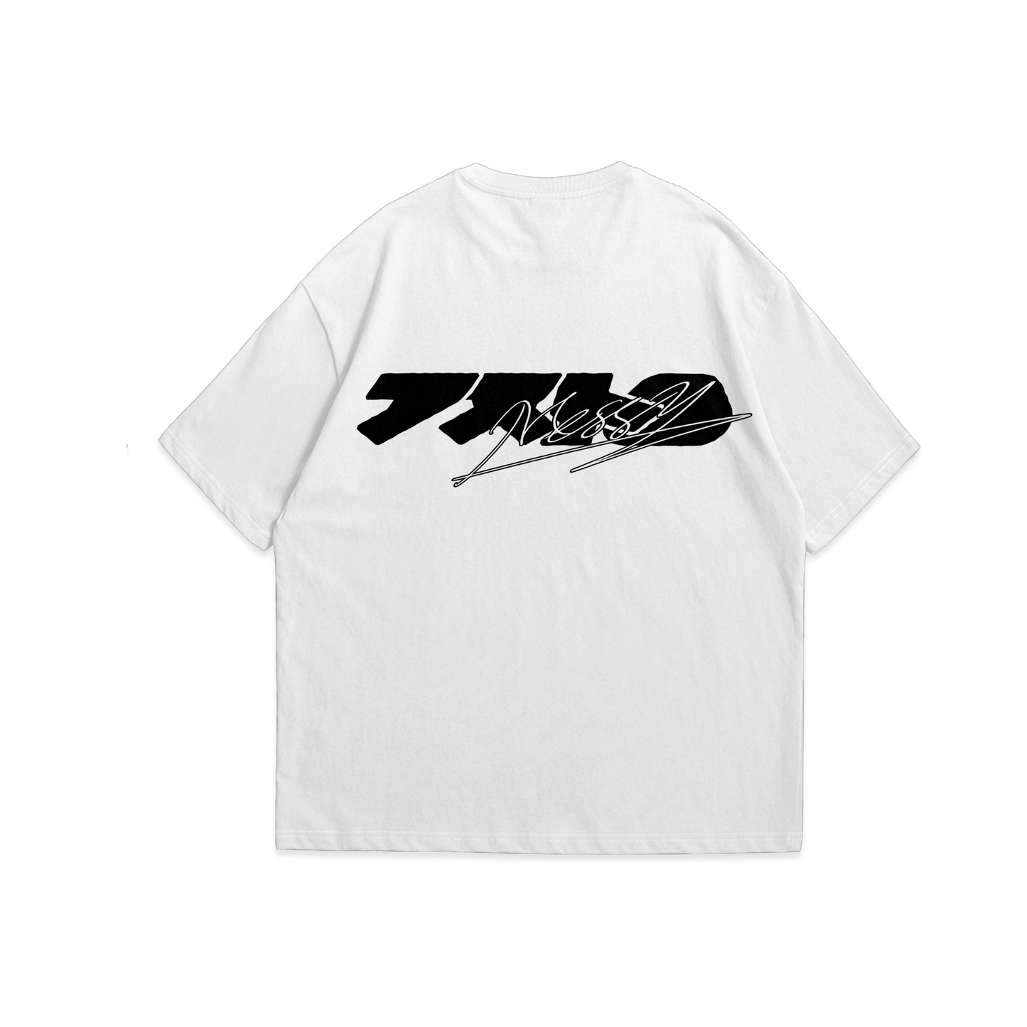 WHITE ASTROMESSY SIGN TEE